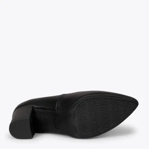 MiMaO ShopOnline URBAN S SOIRÉE – Chaussures à Talon Moyen En Cuir Nappa NOIR 17