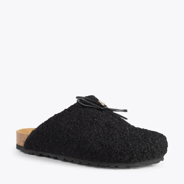 MiMaO ShopOnline SWEET DREAMS – Pantoufles à Noeud NOIR 5