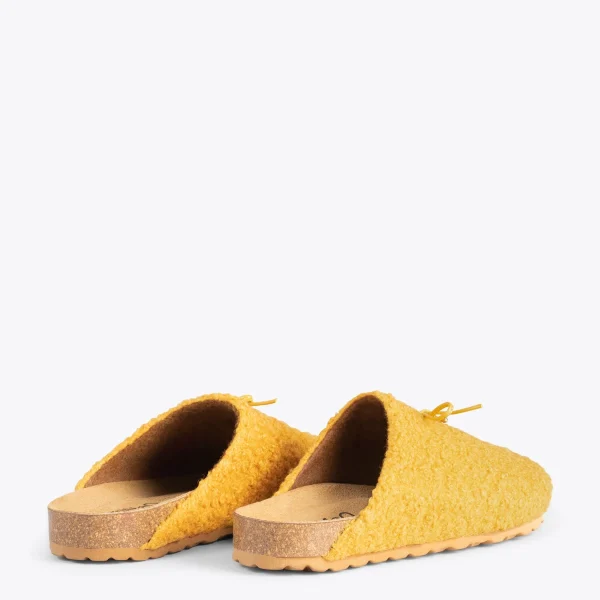 MiMaO ShopOnline SWEET DREAMS –Pantoufles à Noeud JAUNE 4
