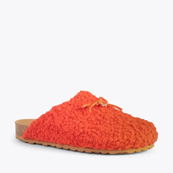 MiMaO ShopOnline SWEET DREAMS – Pantoufles à Noeud ORANGE 5