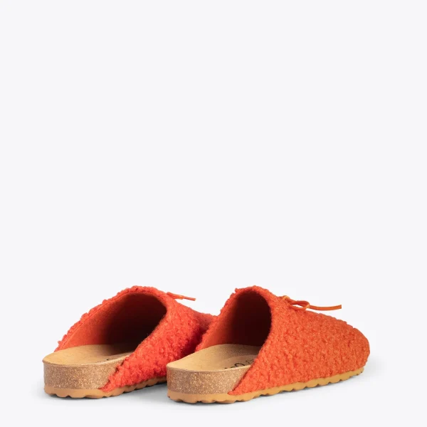 MiMaO ShopOnline SWEET DREAMS – Pantoufles à Noeud ORANGE 4