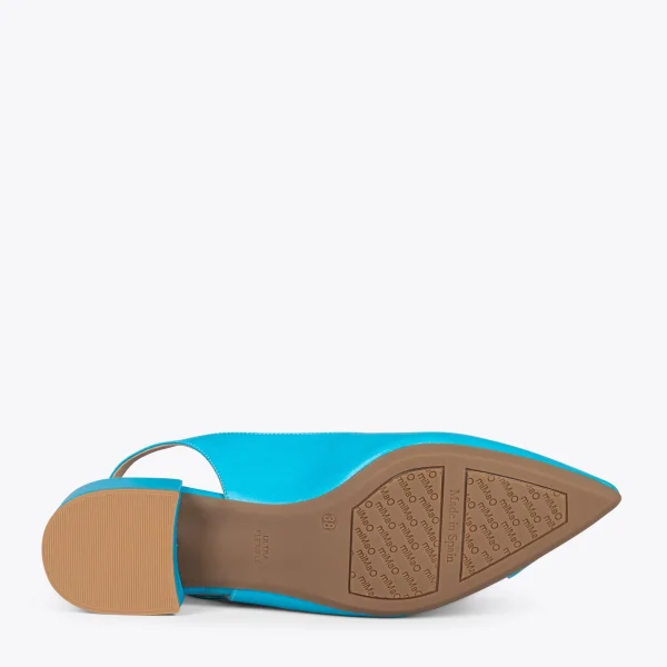 MiMaO ShopOnline HEAVEN – Slingback à Bout Fin BLEU 6