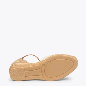 MiMaO ShopOnline ALTEA – Espadrilles à Talon Moyen BEIGE 16