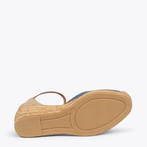 MiMaO ShopOnline ALTEA – Espadrilles à Talon Moyen JEANS 16