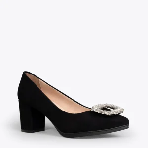 MiMaO ShopOnline URBAN S BIJOU – Chaussures à Talon Strass NOIR 15