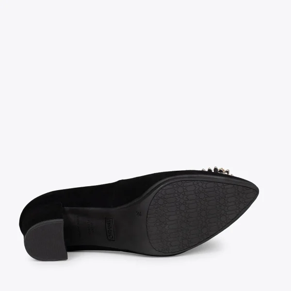 MiMaO ShopOnline URBAN S BIJOU – Chaussures à Talon Strass NOIR 6