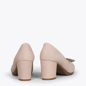 MiMaO ShopOnline URBAN S BIJOU – Chaussures à Talon Strass NUDE 13