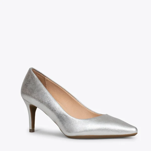 MiMaO ShopOnline STILETTO – Chaussures à Talon Aiguille ARGENTÉ Métallisé 5