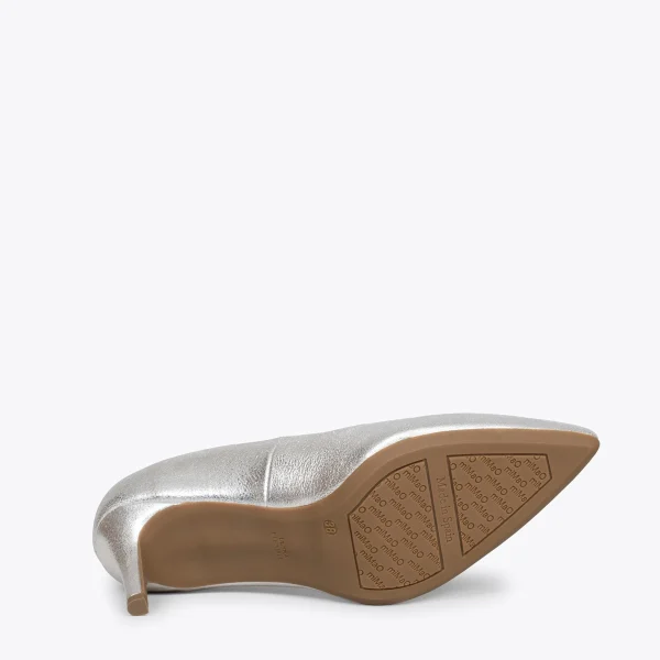 MiMaO ShopOnline STILETTO – Chaussures à Talon Aiguille ARGENTÉ Métallisé 6