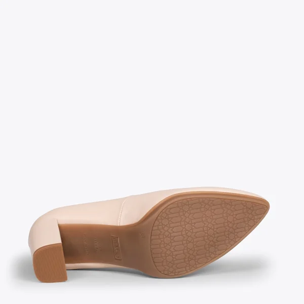 MiMaO ShopOnline URBAN SOIRÉE – Chaussures à Talon Haut En Cuir Nappa NUDE 6