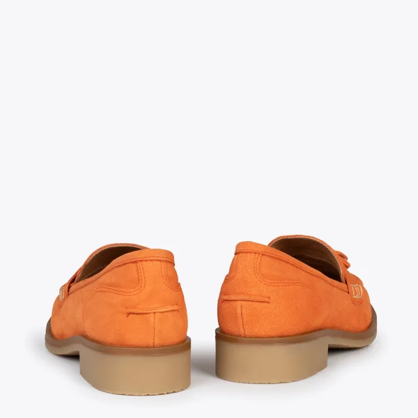 MiMaO ShopOnline CASTELLANO – Mocassins à Glands ORANGE 4