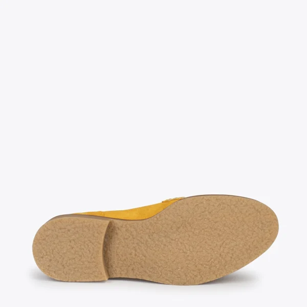 MiMaO ShopOnline CASTELLANO – Mocassins à Glands MOUTARDE 6