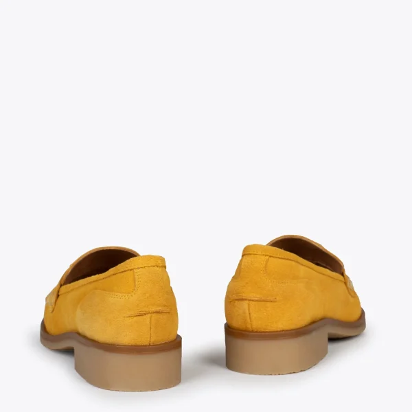MiMaO ShopOnline CASTELLANO – Mocassins à Glands MOUTARDE 4