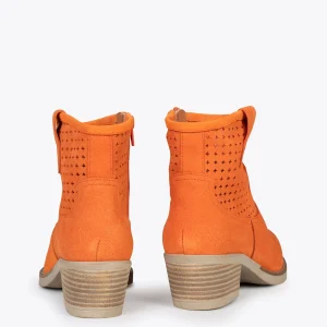 MiMaO ShopOnline HOUSTON –Bottines Western ORANGE 13