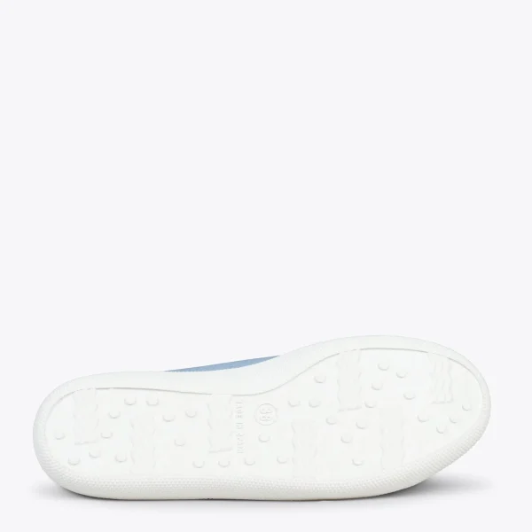 MiMaO ShopOnline BAOBAB – Tennis à Lacets En Toile De Coton De IO&GO BLEU 6