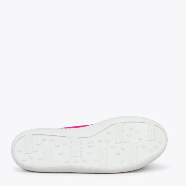 MiMaO ShopOnline BAOBAB – Tennis à Lacets En Toile De Coton De IO&GO FUCHSIA 6