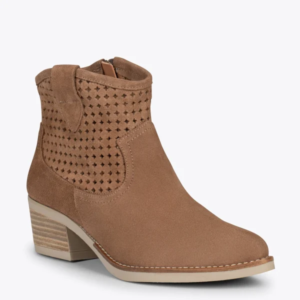 MiMaO ShopOnline HOUSTON –Bottines Western TAUPE 5