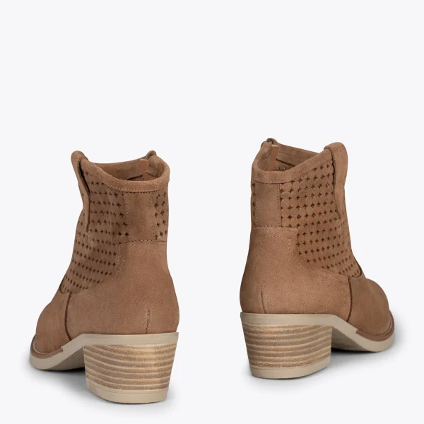 MiMaO ShopOnline HOUSTON –Bottines Western TAUPE 4