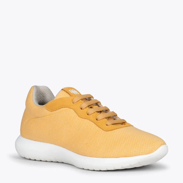 MiMaO ShopOnline YOGA – Baskets En Laine Mérinos JAUNE 5