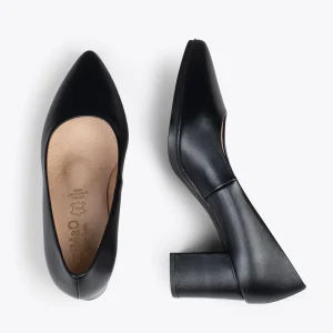 MiMaO ShopOnline URBAN S SOIRÉE – Chaussures à Talon Moyen En Cuir Nappa NOIR 11