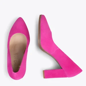 MiMaO ShopOnline URBAN – Chaussures à Talon Haut En Daim FUCHSIA 11