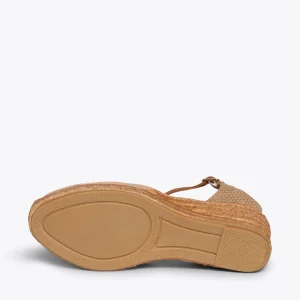 MiMaO ShopOnline ALTEA – Espadrilles à Talon Moyen NUDE 16