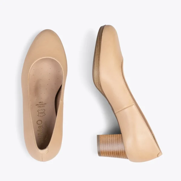 MiMaO ShopOnline VOL S – Chaussures à Talon Et Plateforme BEIGE 3