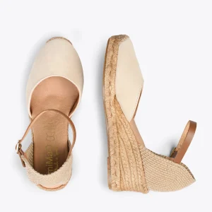 MiMaO ShopOnline ALTEA – Espadrilles à Talon Moyen BEIGE 10