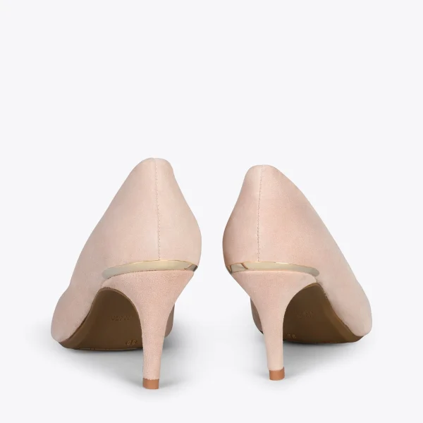 MiMaO ShopOnline STILETTO MIDNIGHT – Chaussures à Talon Aiguille Et Détail Métallique NUDE 4