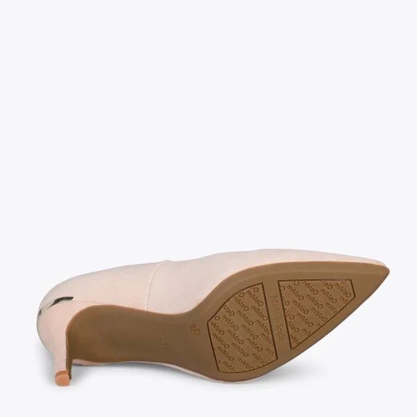 MiMaO ShopOnline STILETTO MIDNIGHT – Chaussures à Talon Aiguille Et Détail Métallique NUDE 6