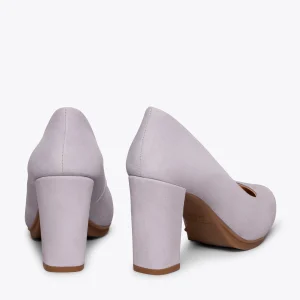 MiMaO ShopOnline URBAN – Chaussures à Talon Haut En Daim GRIS 13