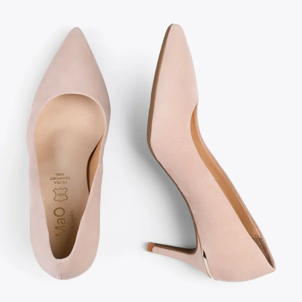 MiMaO ShopOnline STILETTO MIDNIGHT – Chaussures à Talon Aiguille Et Détail Métallique NUDE 3