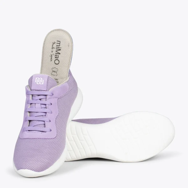 MiMaO ShopOnline YOGA – Baskets En Laine Mérinos LILA 6
