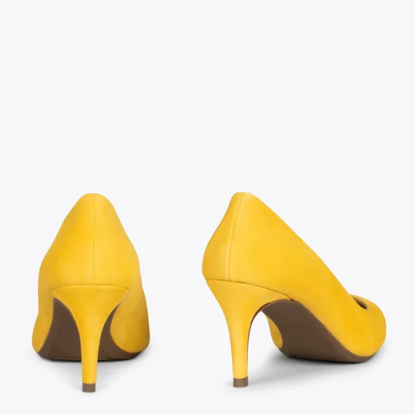 MiMaO ShopOnline STILETTO – Chaussures à Talon Aiguille JAUNE 4