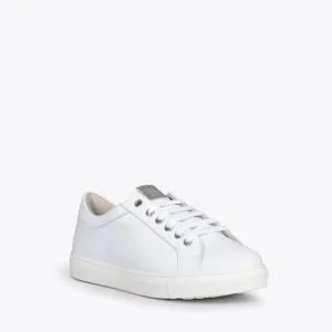 MiMaO ShopOnline SNEAKER – Baskets Casual Pour Femme BLANC-ARGENTÉ 15