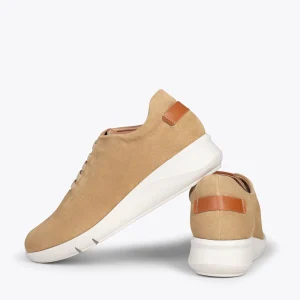 MiMaO ShopOnline FLY – Chaussures Décontractées à Talon Compensé BEIGE 13