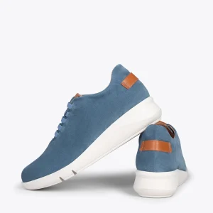 MiMaO ShopOnline FLY – Chaussures Décontractées à Talon Compensé JEANS 13