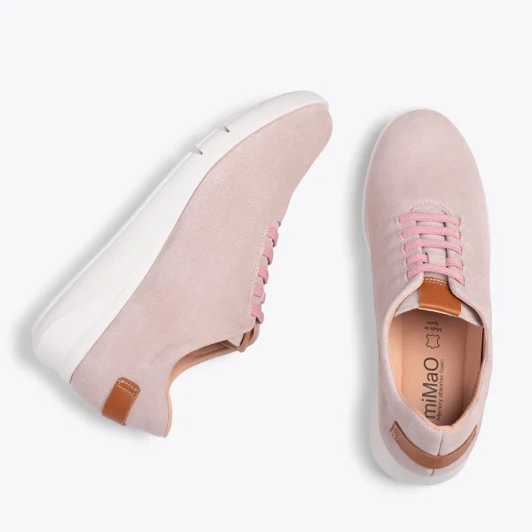 MiMaO ShopOnline FLY – Chaussures Décontractées à Talon Compensé NUDE 3