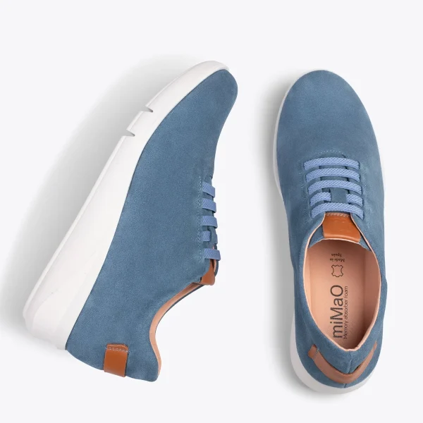 MiMaO ShopOnline FLY – Chaussures Décontractées à Talon Compensé JEANS 3