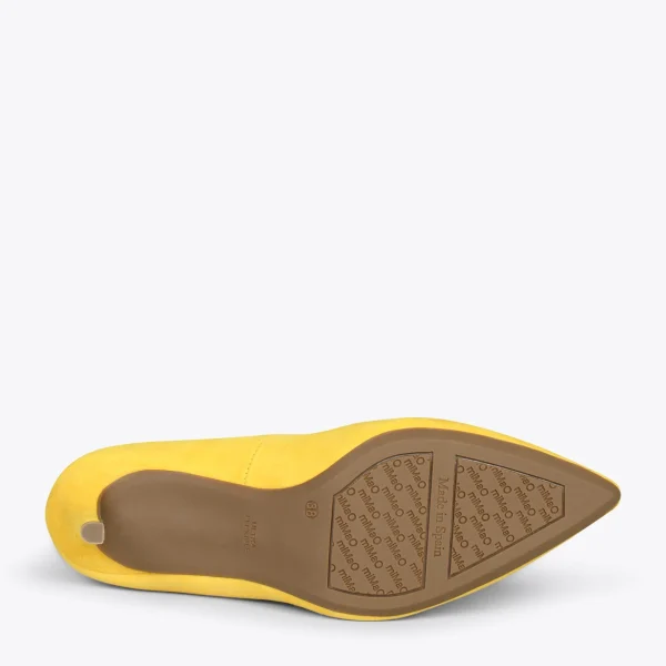 MiMaO ShopOnline STILETTO – Chaussures à Talon Aiguille JAUNE 6