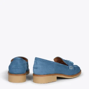 MiMaO ShopOnline CASTELLANO – Mocassins à Glands BLEU 13