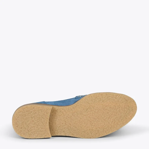 MiMaO ShopOnline CASTELLANO – Mocassins à Glands BLEU 6