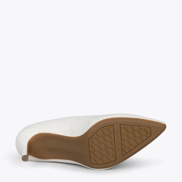 MiMaO ShopOnline STILETTO ROYAL – Chaussures à Talon Aiguille BLANC 6