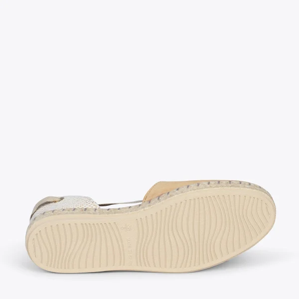 MiMaO ShopOnline ALGARVE – Espadrilles Plates Pour Femme SABLE 6
