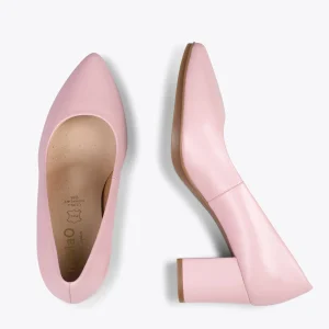 MiMaO ShopOnline URBAN S SOIRÉE – Chaussures à Talon Moyen En Cuir Nappa ROSE 11