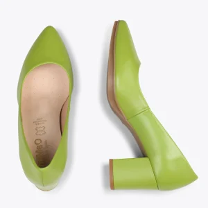 MiMaO ShopOnline URBAN S SOIRÉE – Chaussures à Talon Moyen En Cuir Nappa VERT PISTACHE 11