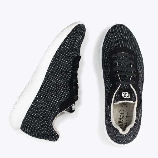 MiMaO ShopOnline YOGA – Baskets En Laine Mérinos NOIR 3