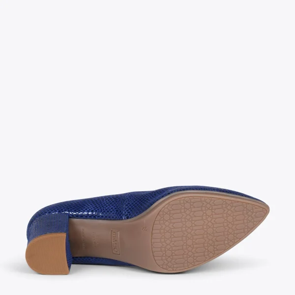MiMaO ShopOnline URBAN S ROYAL – Chaussures à Talon Moyen BLEU 6