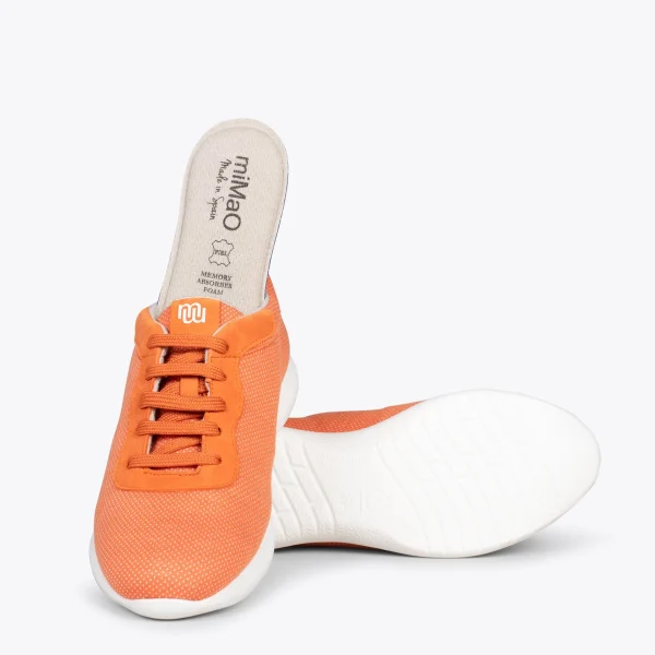 MiMaO ShopOnline YOGA – Baskets En Laine Mérinos ORANGE 6