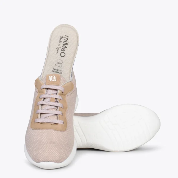 MiMaO ShopOnline YOGA – Baskets En Laine Mérinos BEIGE 6